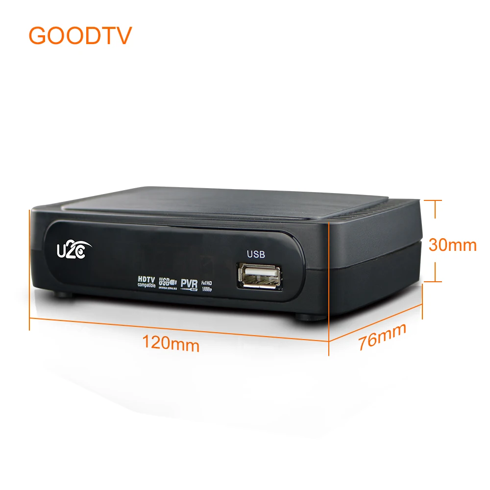 телевизор DVB T2 Tv Box HD Цифровой U2C Телеприставки с USB & Интерфейс HDMI ТВ Приемник