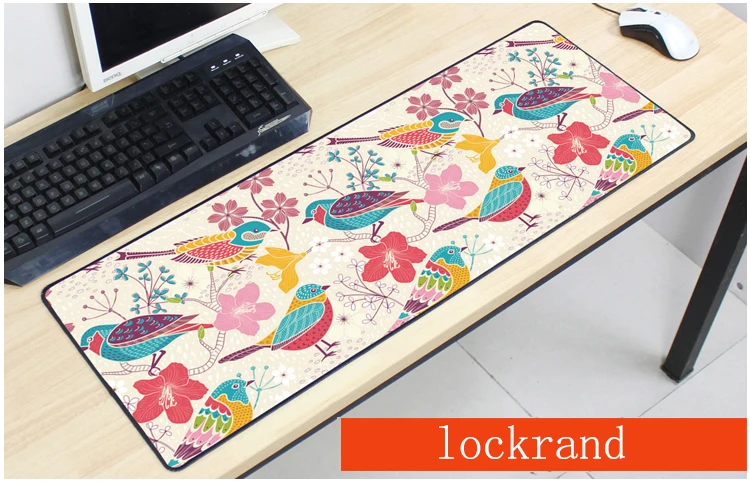 Фламинго коврик для игровой мыши Самый дешевый 800x300x3mm HD печати ноутбук