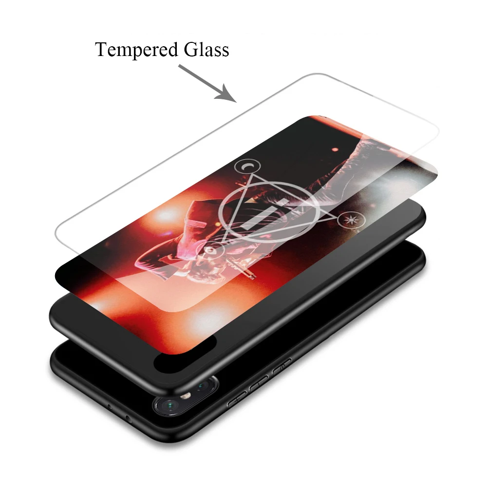 Lavaza Panic! At The Disco Tempered Glass TPU Cover for iPhone 6 6S 7 8 Plus 5 5S SE XR X XS 11 Pro MAX Case | Мобильные телефоны и