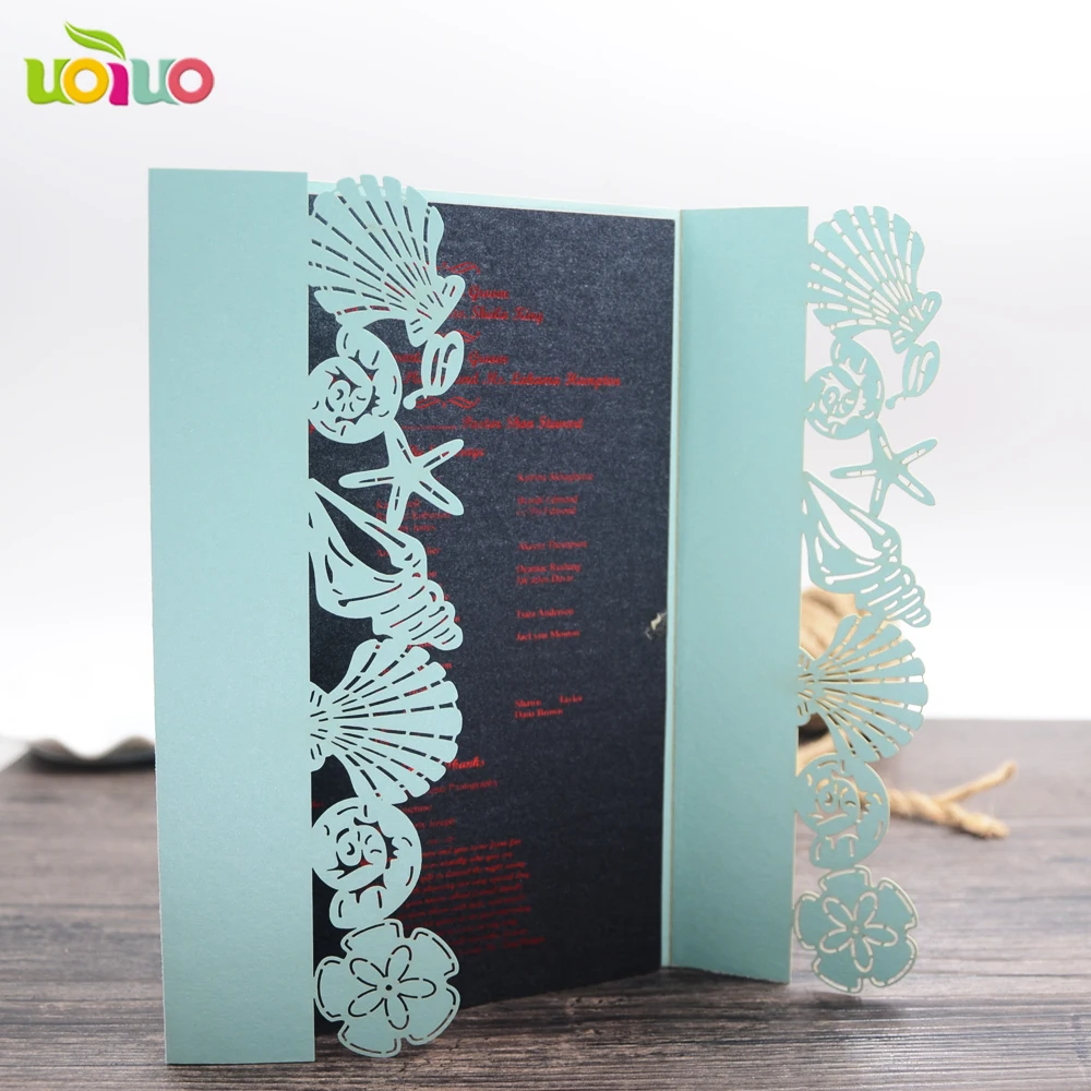 Горячая распродажа красивая лазерная резка морская ракушка и звезда ручная