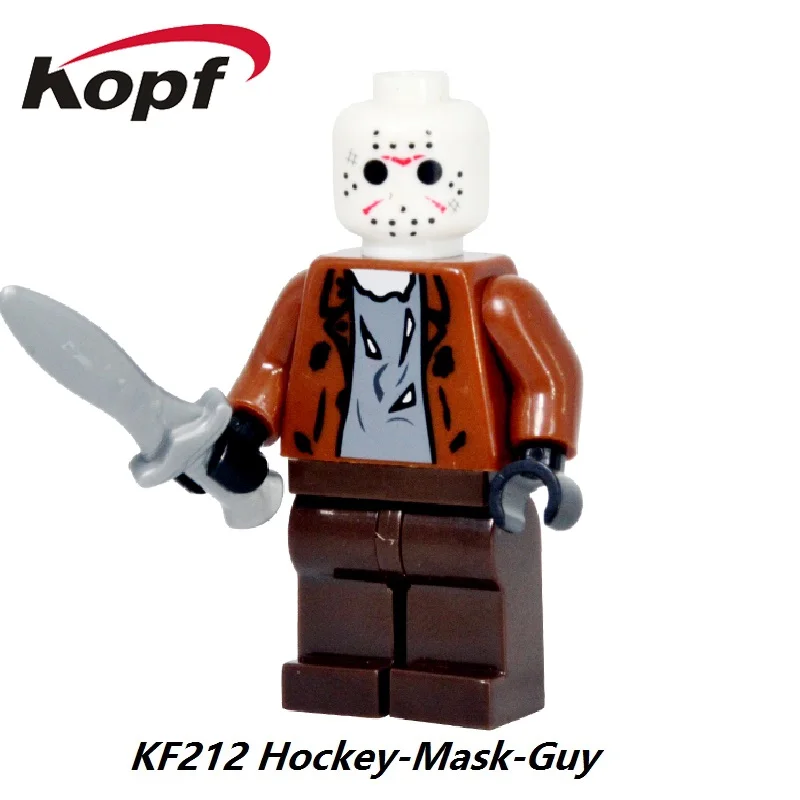 KF212 Without Box Одиночная Супер Герои AIM Agent Pennywise костюм для взрослых страшный клоун Это строительные блоки детские игрушки KF1157 - Цвет: KF212 Without Box