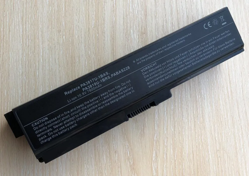 7800 мАч аккумулятор для ноутбука TOSHIBA Satellite L750 L650 серии PA3816U 1BRS PA3817U 1BAS PA3818U PA3819U