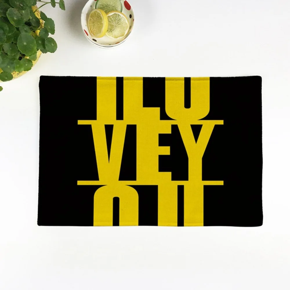 Modern Western Style Home Yellow Fresh Linen Mat Tablema Food Restaurant Kitchen Party Decoration | Дом и сад