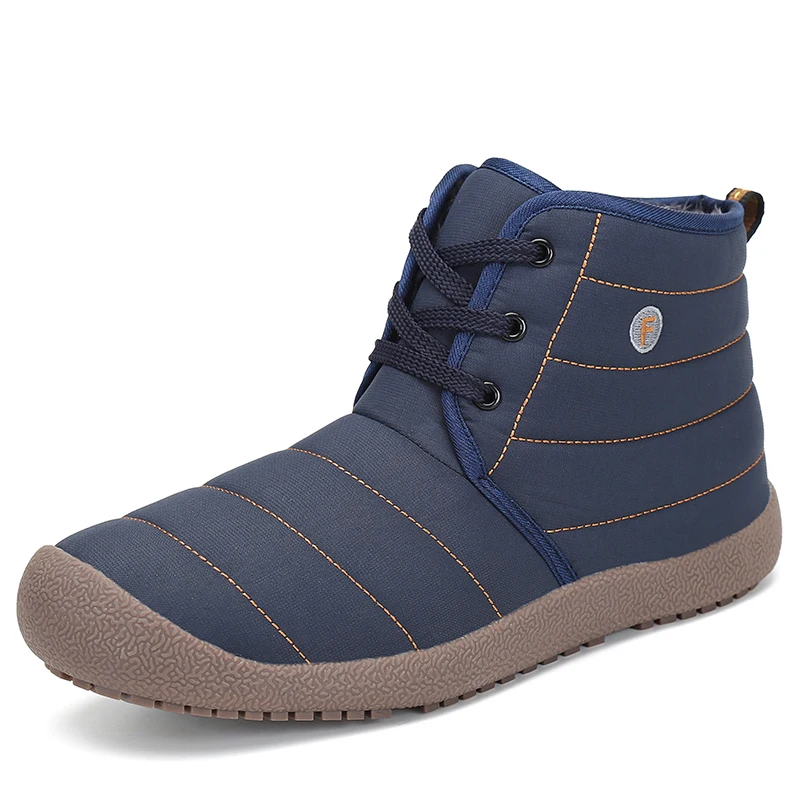 Рождественские теплые Мужская обувь зимние Армейские сапоги Для мужчин