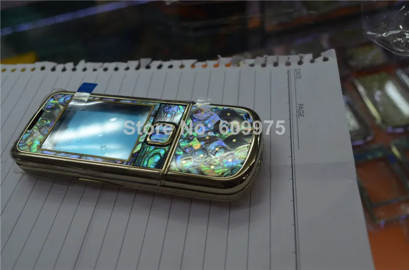 Позолоченный корпус, стеклянная крышка батареи, покрытие для Nokia 8800, Золотой корпус