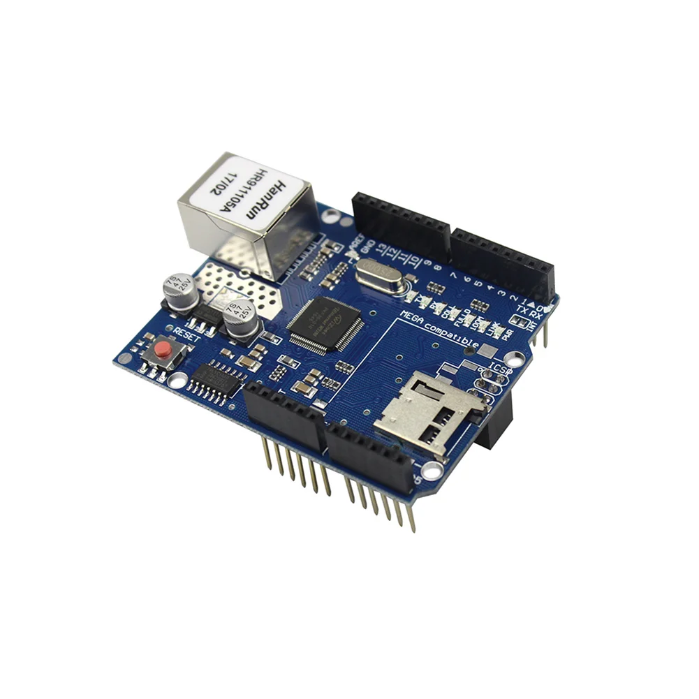 Материнская плата W5100 Ethernet Shield с поддержкой MEGA GDeals 1 шт. | Компьютеры и офис