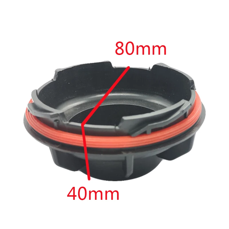

1 Pc Headlight Cover Front Lamp LED Extension Bulb Dust Caps Sealed Waterproof Shell Guard Rear Housing For Kia Kx Cross 2017