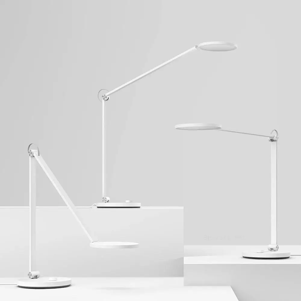 XIAOMI MIJIA Mi настольная лампа pro светодиодный умная настольная лампа для учебы лампа для чтения офисный настольный свет портативный складной ночник приложение управление