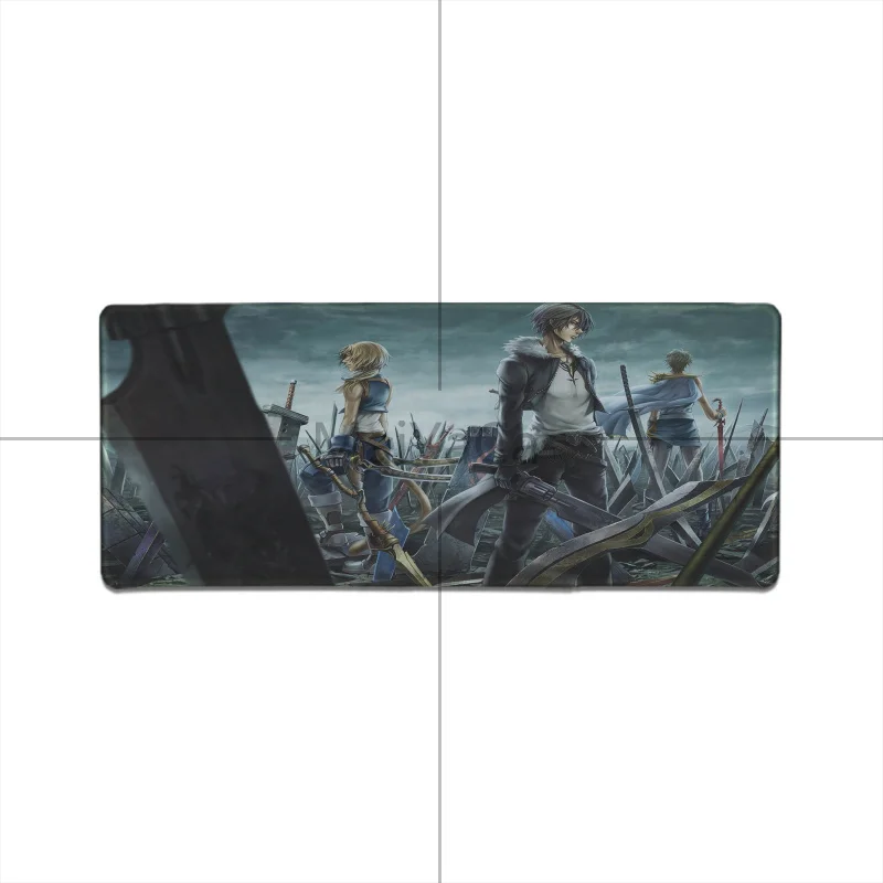 Lock Edge 30x80cm MaiYaCa нескользящий ПК Последняя фантазия VII коврик для мыши геймерская игра коврики противоскользящая блокировка клавиатуры коврик настольный коврик большой игровой коврик для мыши - Цвет: Lock Edge 30x80cm