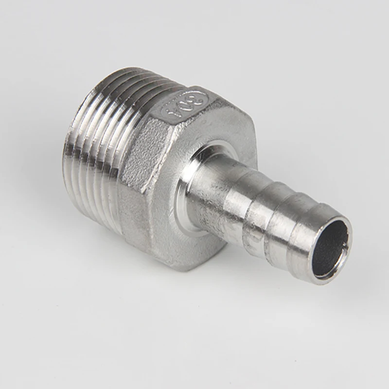 

1-1/2" Hose Barb Pipe Fitting Tail Connector Hose 38mm Tools Accessory Stainless Steel SS304