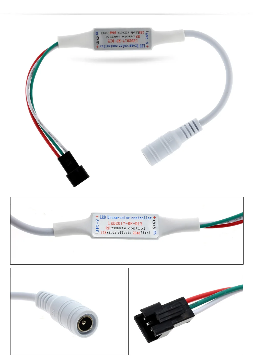RGB WS2812B WS2811 SK6812 светодиодный контроллер с 14 клавишным радиочастотным RGBW