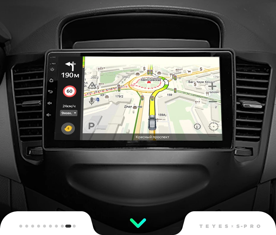 TEYES SPRO для Chevrolet Cruze 2009 2011 2012 2013 Автомобильный Радио Мультимедиа Видео плеер навигация gps Android 8,1 No 2din