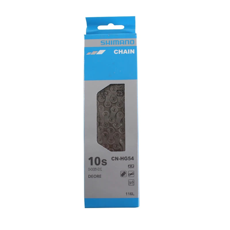Велосипедная цепь Shimano Deore CN HG54 10 скоростей 116 каналов подходит для XT SAINT SLX|chain