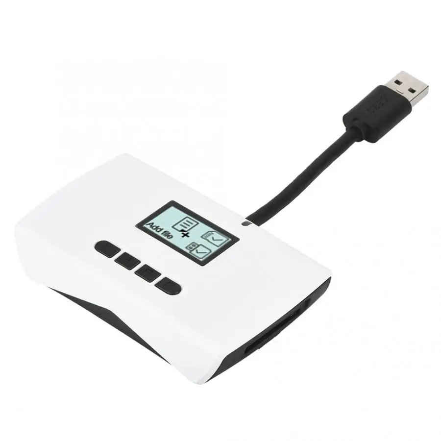 CAR-01 Smart Card Reader USB3.0 High-speed Transmission DSLR Camera Memory Card Data Recovery Data backup function