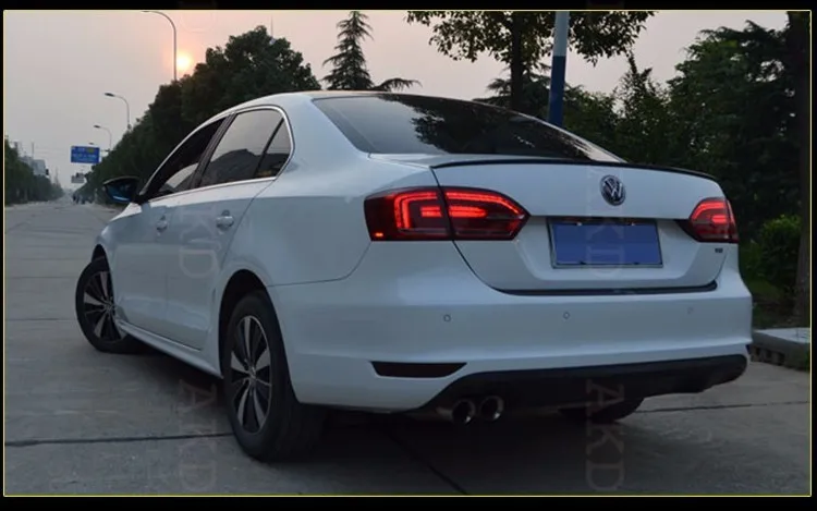 Автомобильный Стайлинг для vw jetta 2012- светодиодный задний фонарь GLI MK6 светодиодный задний фонарь для парковки NCS для vw jetta светодиодный задний фонарь для автомобиля