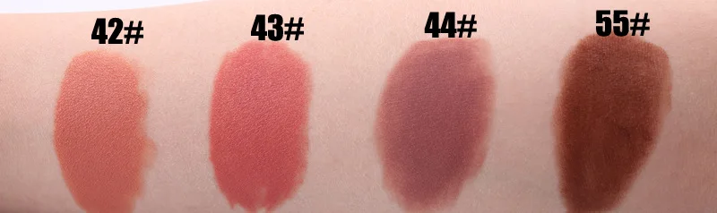 Водостойкие помады Miss Rose Vitamin E водостойкие губные помада без запаха для