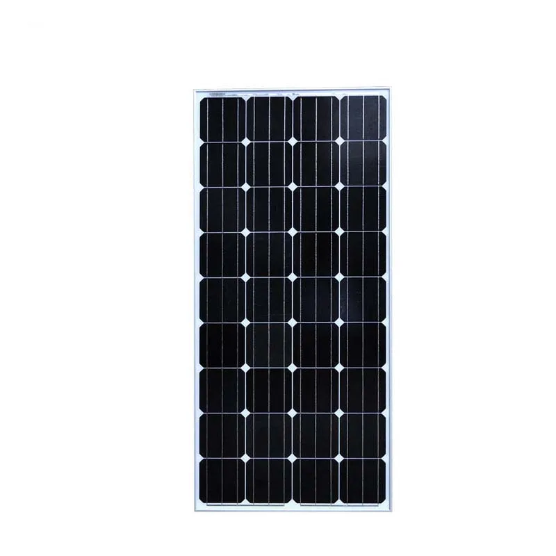 Солнечный комплект 12v 150w Контроллер заряда 12 v/24 v 10A LCD портативное зарядное