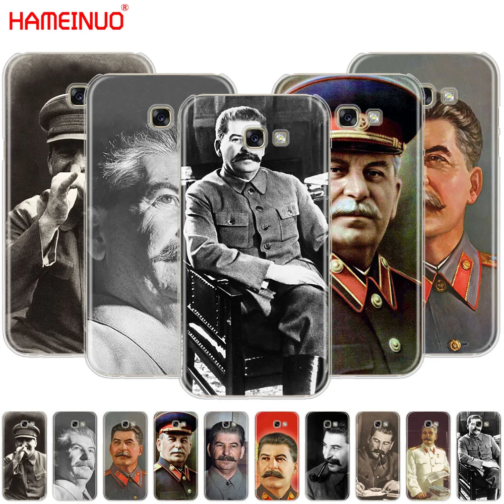 HAMEINUO русский Сталин СССР чехол для сотового телефона Samsung Galaxy A3 A310 A5 A510 A7 A8 A9 2016 2017