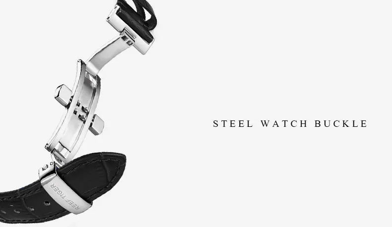 Риф платье с тигром для мужчин часы Reloj Hombre синий Tourbillon лучший бренд класса люкс автоматические механические часы Relogio Masculino RGA1639