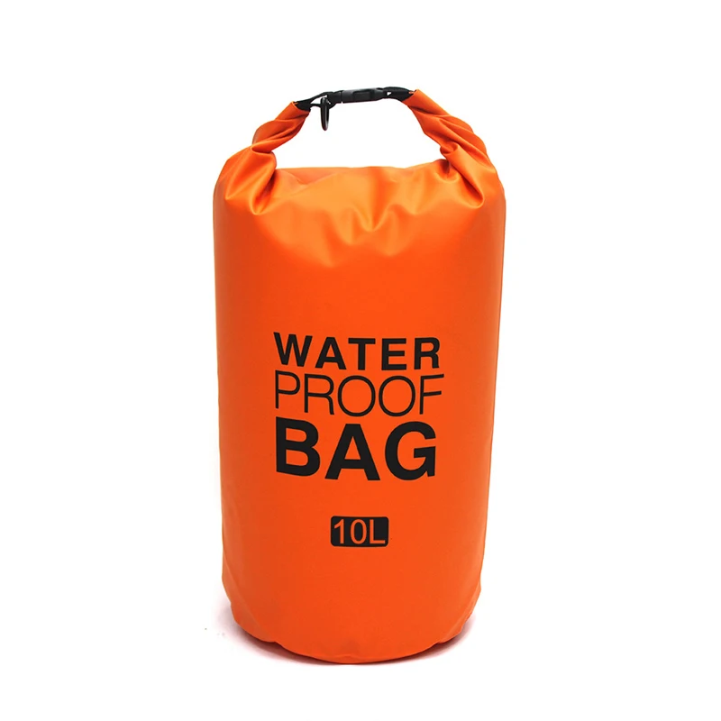 10L Orange Сумка для плавания сумка для воды 10L 15L 20L водонепроницаемая сумка для хранения сухой мешок для наружного приключения Кемпинг Canyoneering Sailing Surfing - Цвет: 10L Orange