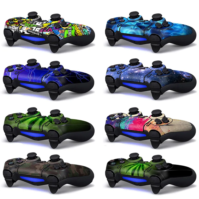 Наклейки для игровой станции 4 Геймпад Консоль кожа тонкий PS4 контроллер наклейки