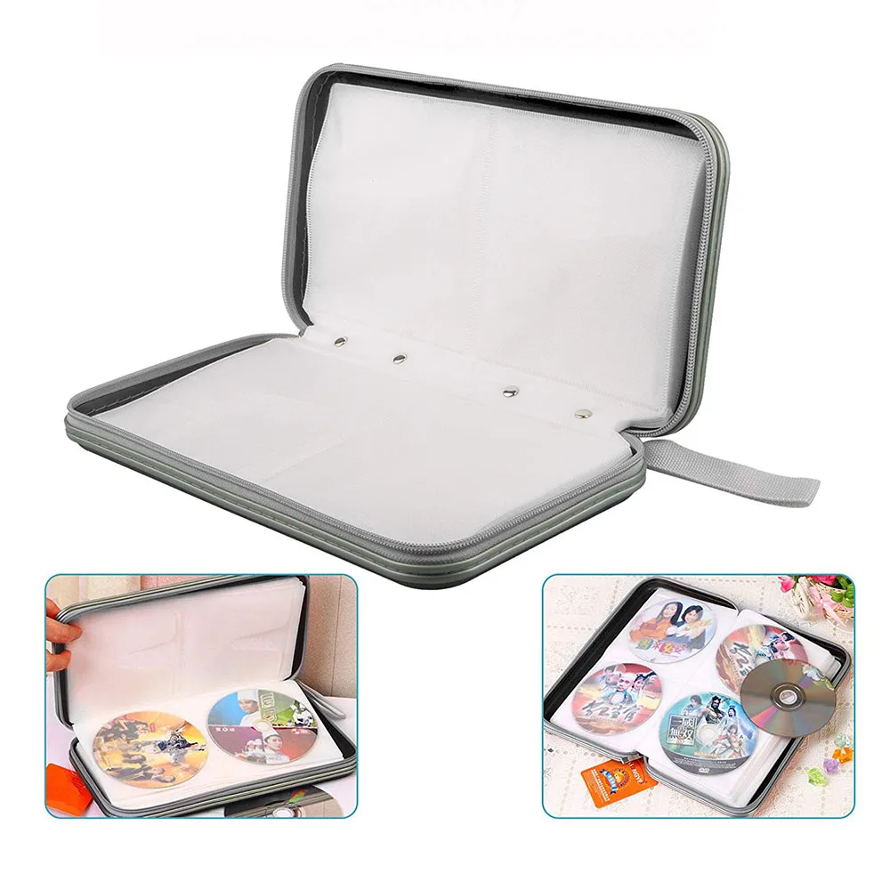 40 шт./80 шт. водонепроницаемые чехлы для дисков и CD-дисков | Электроника