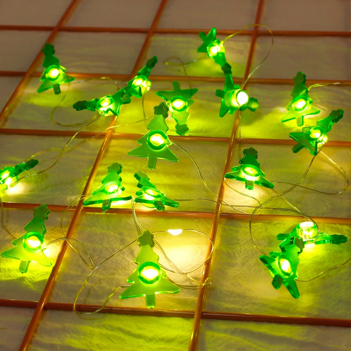 20LED Наружное освещение рождественнской елки украшения Рождественские украшения для дома Снеговик Лось Снежинка Рождественский кулон