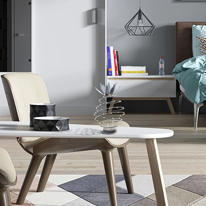 Простой современный светильник в форме ананаса для гостиной маленькие украшения