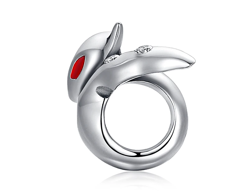 JewelryPalace серебряные бусины 925 пробы талисманы лиса животных Бусины Подходят модные браслеты ювелирные изделия для женщин девочек DIY ювелирные изделия