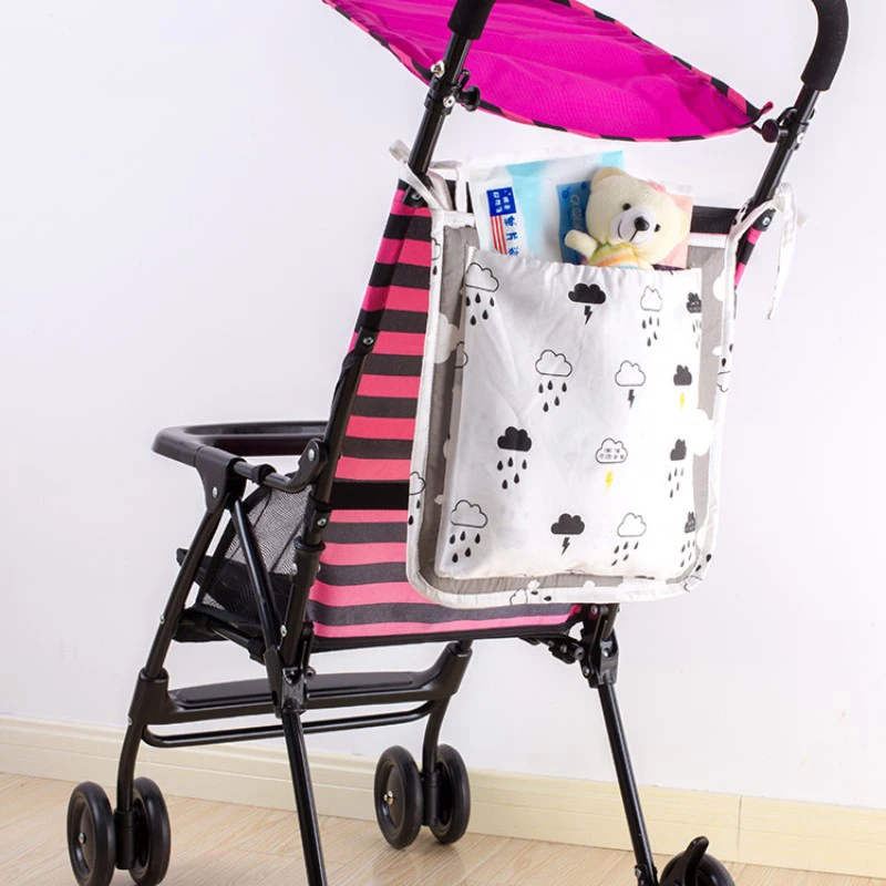 Детская сумка для хранения сумки подгузников мам органайзер детской кроватки