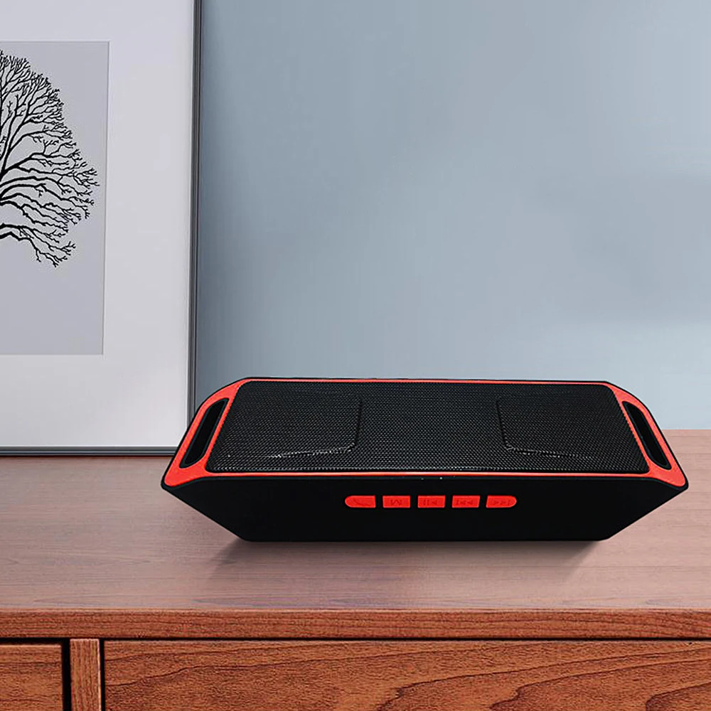 SC208 беспроводной Bluetooth динамик компьютер мини двойной динамик портативный маленький стерео автомобильный сабвуфер Поддержка Bluetooth Прямая поставка