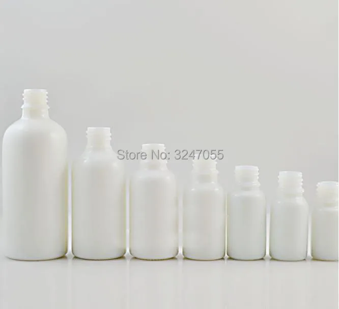 Белая стеклянная фотобутылка 5ml10ml15ml20ml30ml50ml100ml белая элегантная Косметическая