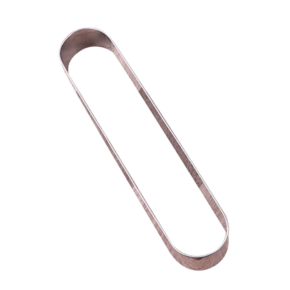 Мусс кольцо печенья выпечки овальной формы круг резак Кухня из нержавеющей стали