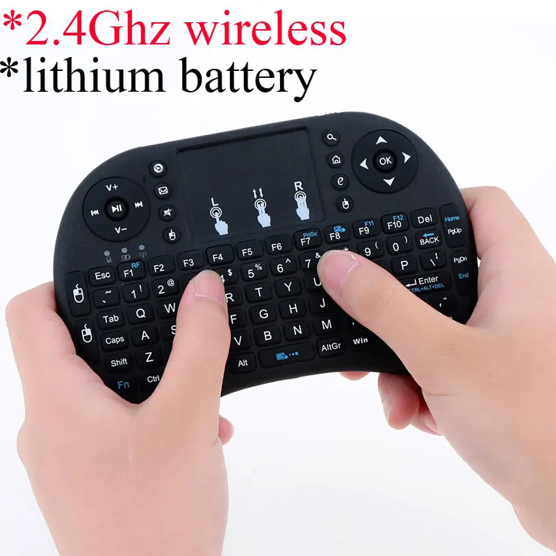 Мини клавиатура с сенсорной панелью 2 4 ГГц|wireless mini keyboard|mini keyboard with touchpadmini |
