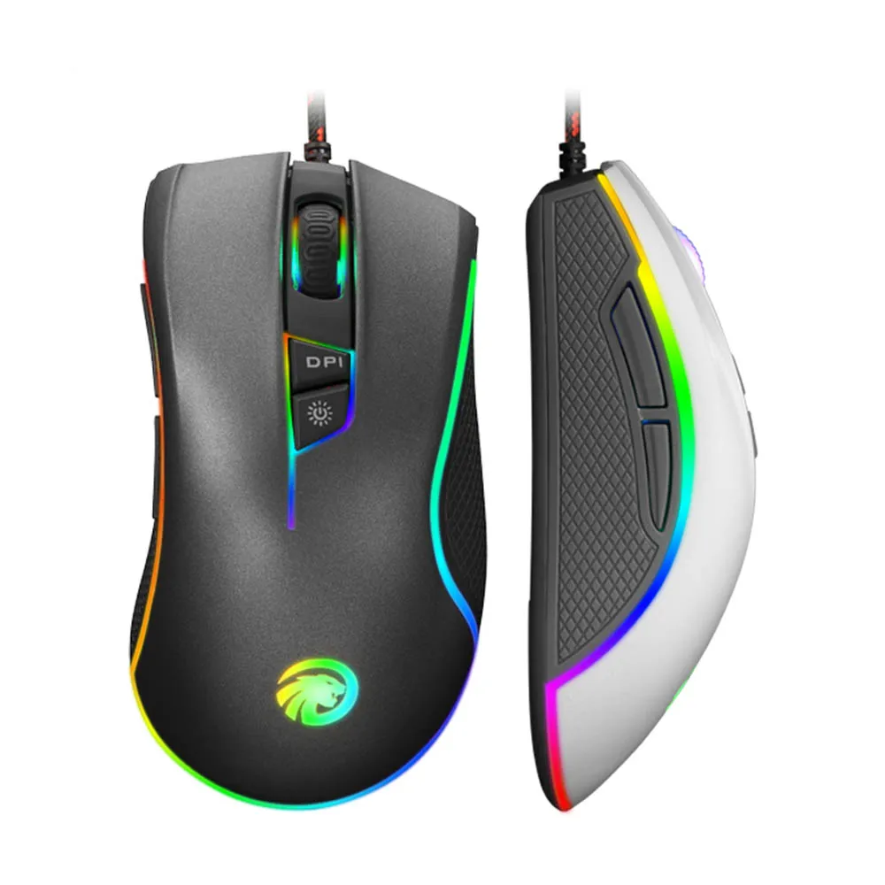 F мышь, игровая мышь, RGB мышь, геймерская Проводная игровая мышь, светодиодный, оптическая игровая мышь для ноутбука, настольный компьютер