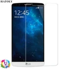 Закаленное стекло для LG G3, 2 шт., ультратонкая Защитная пленка для LG G3 D851 5,5 дюйма HD + набор для очистки HATOLY