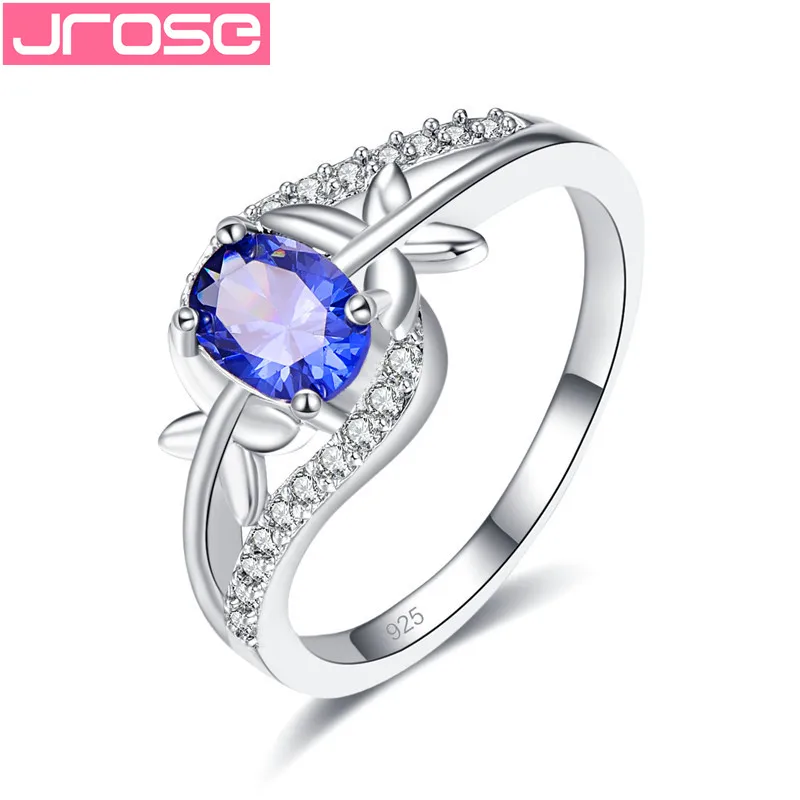 JROSE 2019 изысканные серебряные 925 ювелирные кольца для женщин аксессуары модные