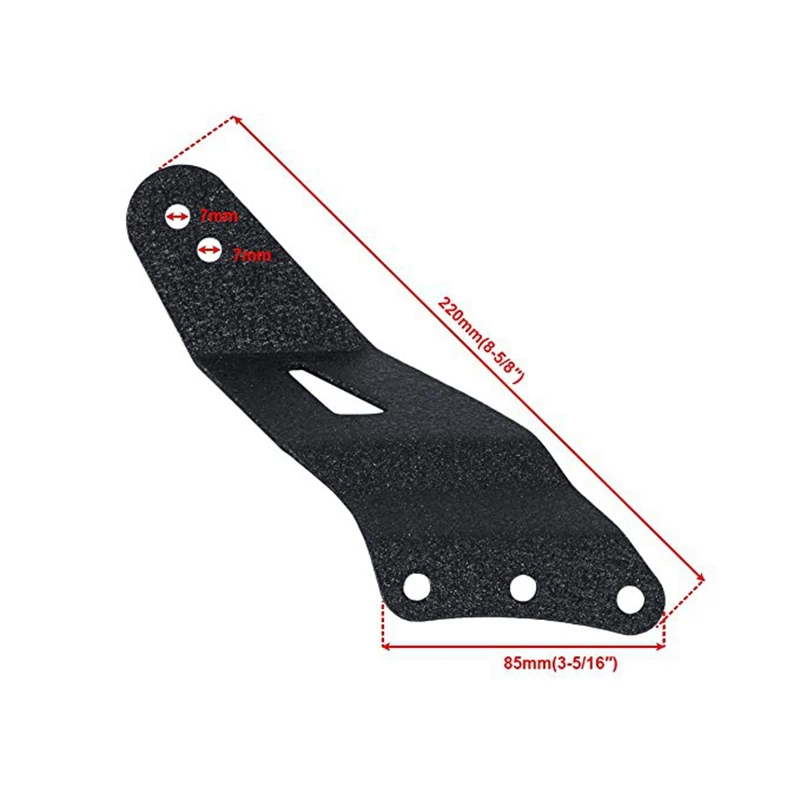 1 пара 5" изогнутые светодиодные бар крыша крепления для Chevrolet Silverado для GMC 1500 2500 3500 пикап свет бар монтажные кронштейны