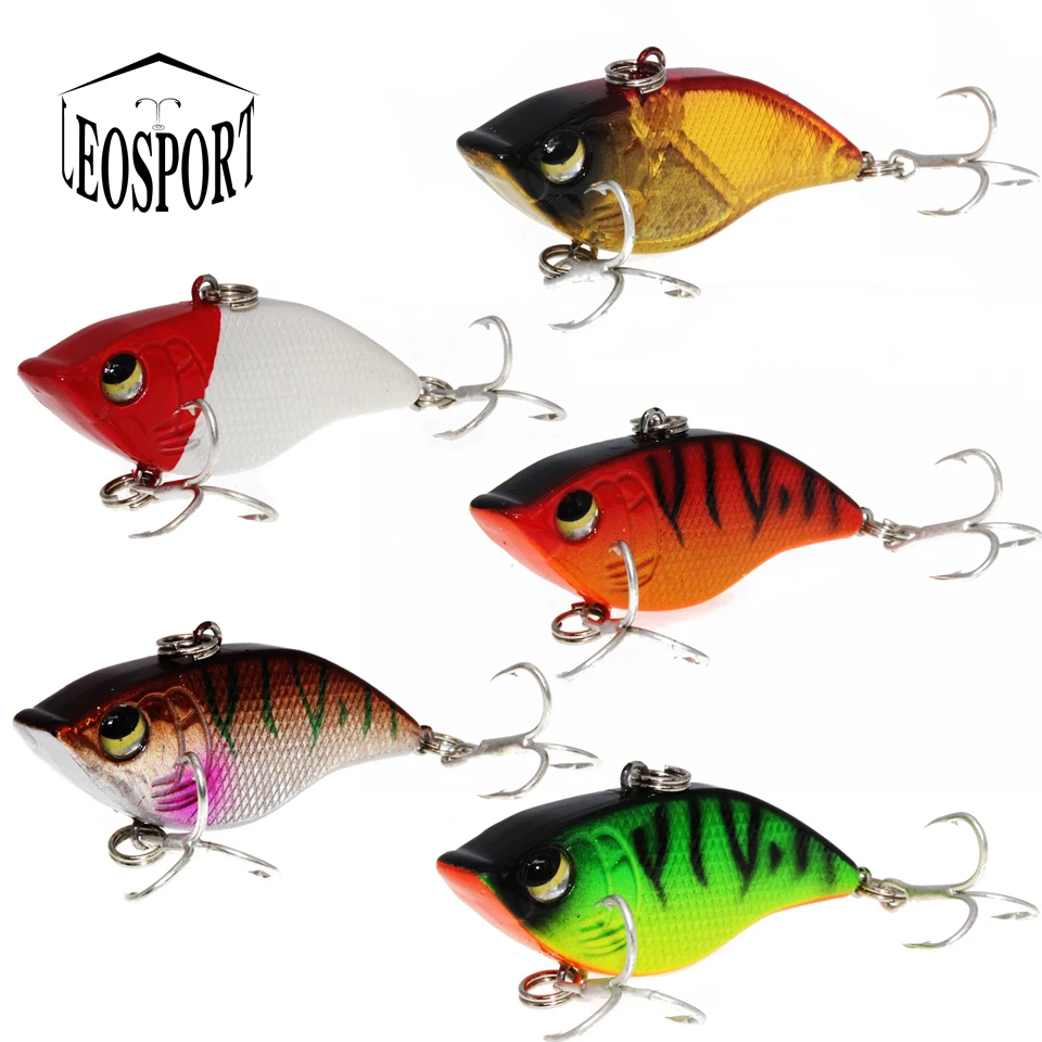 Пластиковая блесна LEOSPORT VIB 5 см