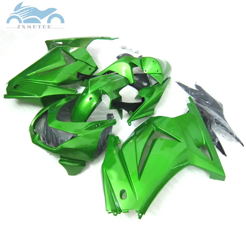 

Injection mold fairing kits for Kawasaki Ninja 250R 2008-2014 ZX250 ABS sport motorcycle fairings EX250 08-14 dark green parts