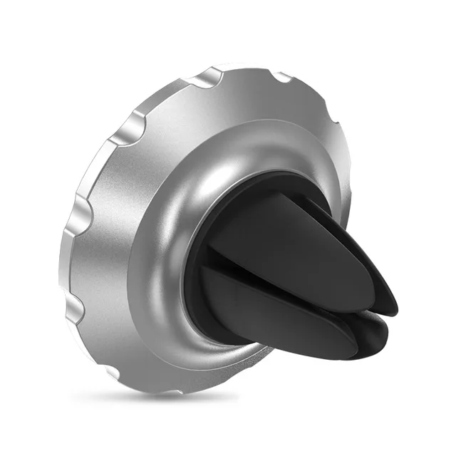 Silver air vent CAFELE Магнитная Автомобильная Подставка для телефона на вентиляционное отверстие мини-держатель для huawei P20 iphone X 8 7 samsung S9 gps держатель мобильного телефона - Цвет: Silver air vent