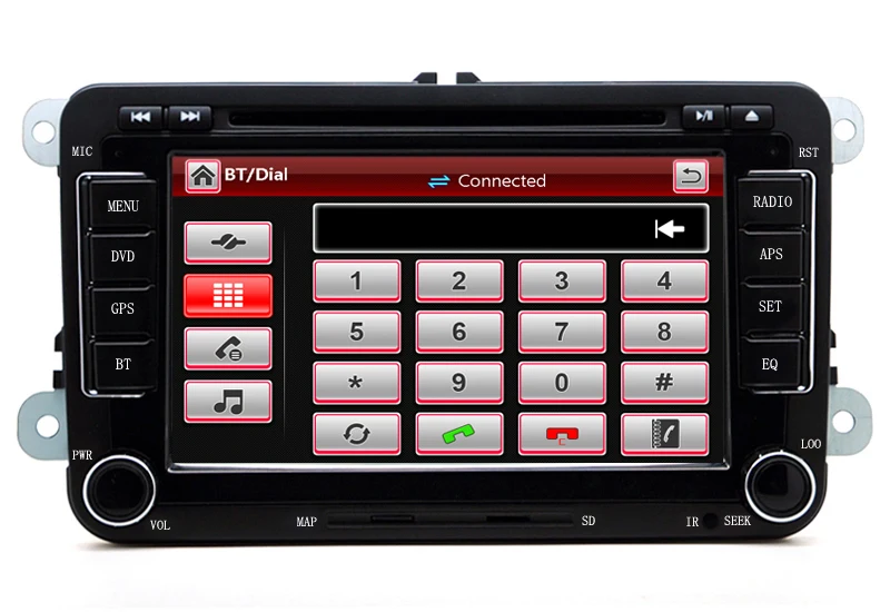7 дюймовый GPS DVD с 3G WIFI для Skoda Fabia/ Superb VW Volkswagen Golf/5/6/7/ Passat B6/B7/CC / Touran/ Polo Tiguan/ Jetta |