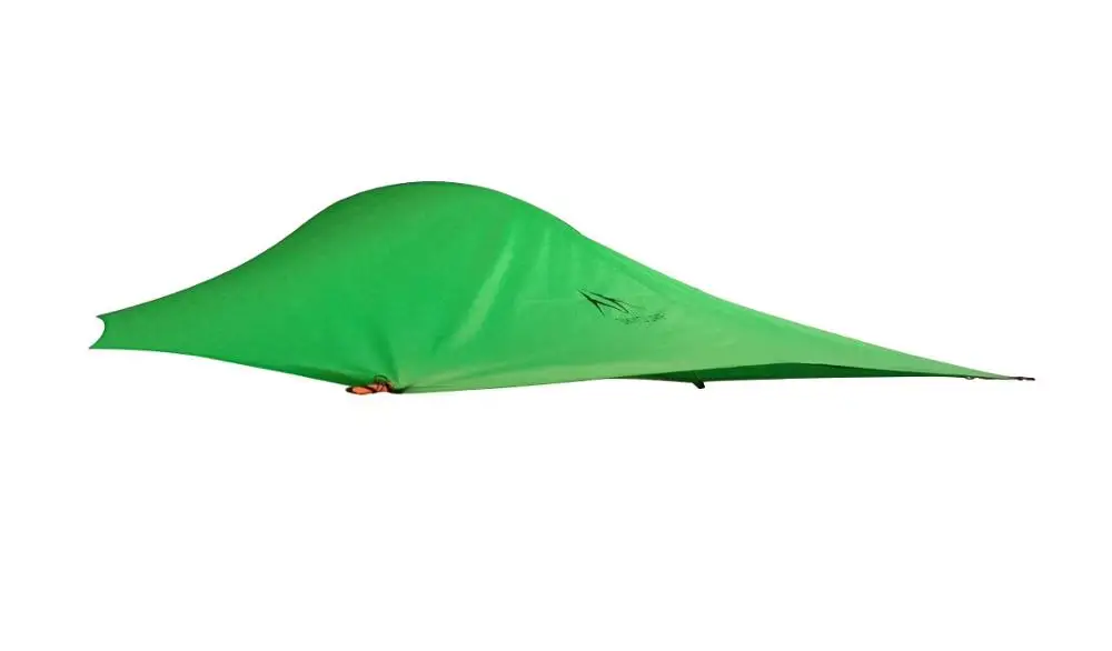 Green SKYSURF кемпинговая подвесная палатка с деревом для 2 человек, сверхлегкая треугольная подвесная палатка для кемпинга, переносная Водонепроницаемая гамак-палатка - Цвет: Green