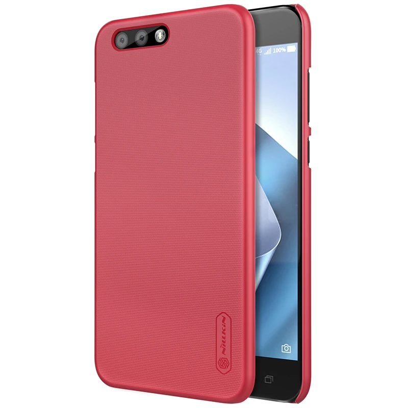 Чехол для Asus ZenFone 4 Selfie Pro ZD552KL матовый защитный чехол Nillkin жесткие чехлы матовая