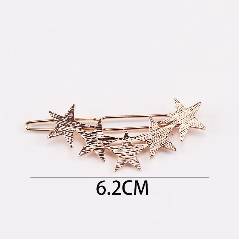 Женские заколки для волос винтажные Серебристые золотистые шпильки 1 шт. |