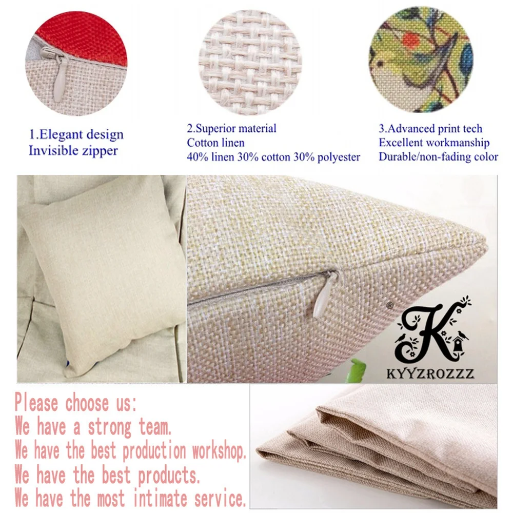 Подушка в стиле русалки льняная хлопковая декоративная подушка для