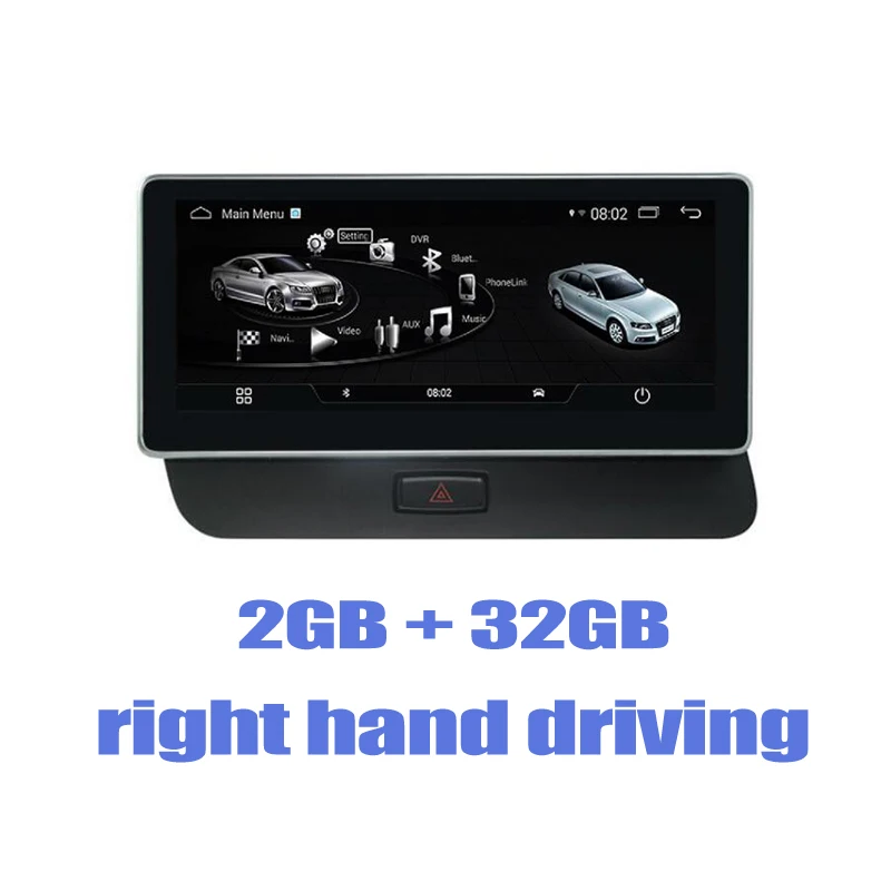 Right Ram2GB Rom32GB Car IPS HD LCD Screen For Audi A5 2008~ Android Auto Multimedia GPS Navigation Radio Stereo Carplay Player System - Цвет: Right Ram2GB Rom32GB