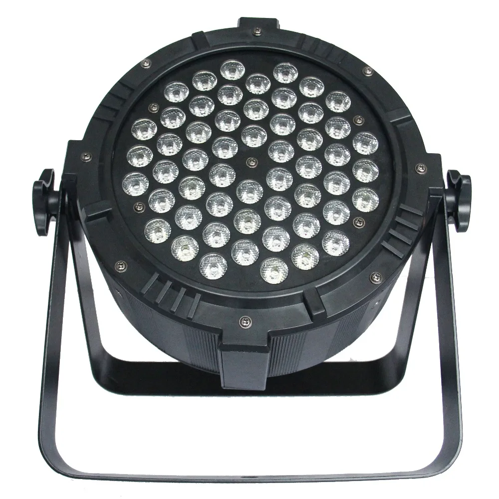 54x3W алюминиевый Тонкий театральный сценический свет с dmx512 LED плоский Par DJ Led Луч