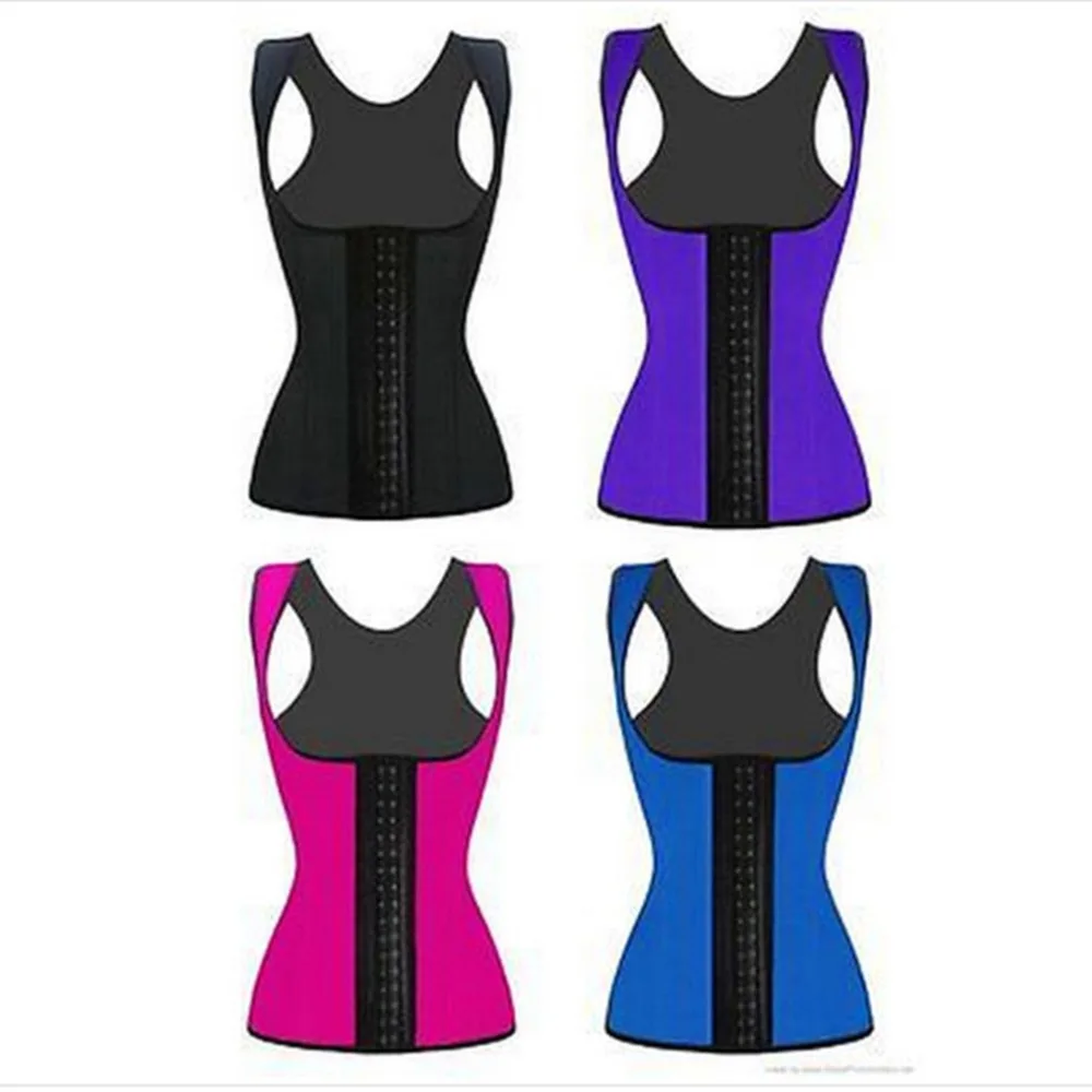 Женский Корректор осанки спортивный тренировочный жилет с 3 рядом пуговиц корсет