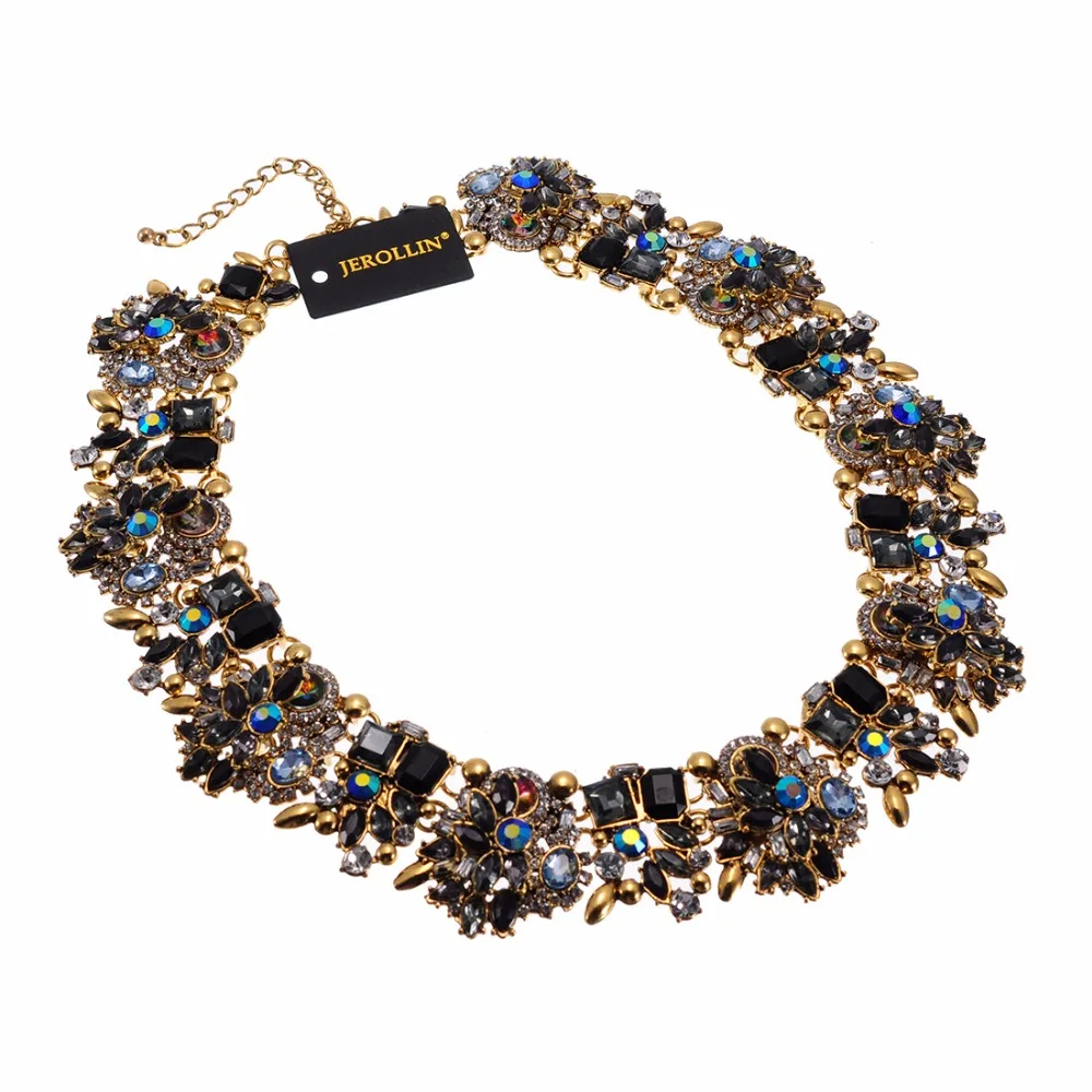 Массивное винтажное ожерелье ZA в стиле ретро золотая и серебряная цепочка